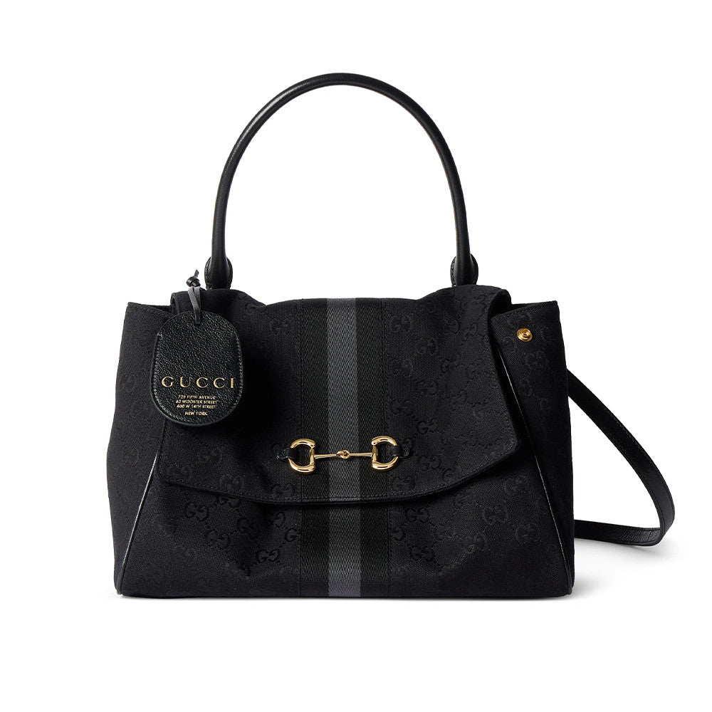 Gucci Paparazzo Medium Tote Bag Generation Gucci GG Canvas Horsebit Clutch Bag Stylish Elegant Classic Crossbody Bags 875018AAHHD 1094 #197406