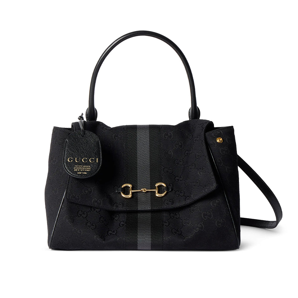 Gucci Paparazzo Medium Tote Bag Generation Gucci GG Canvas Horsebit Clutch Bag Stylish Elegant Classic Crossbody Bags 875018AAHHD 1094 #197406