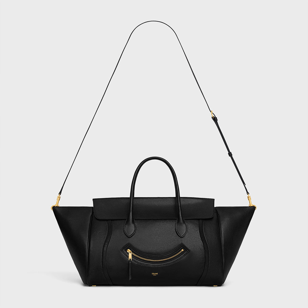 Celine Medium Smiling New Luggage in Supple Shiny Lambskin #334037