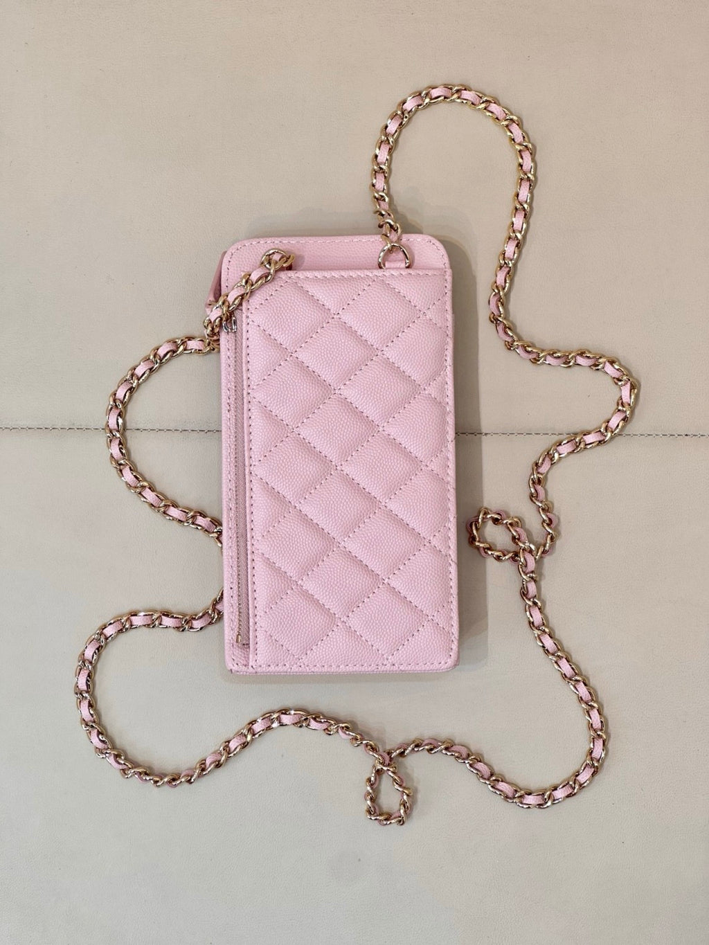 Chanel Women's Fashion Casual Leather Chain Logo Mobile Phone Bag Coin Purse Card Holder Bag Bags #78386