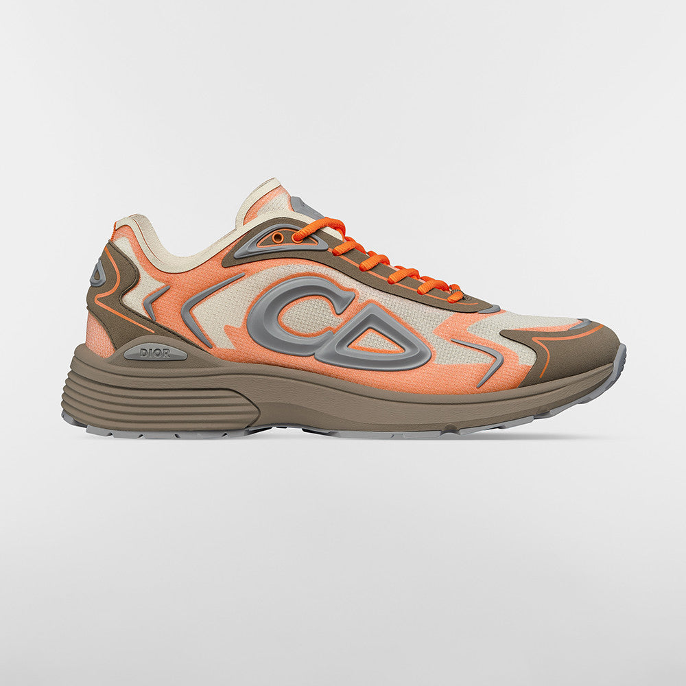 DIOR B30 Countdown Tech Sneaker Semi-Transparent N3O Nylon Technical Fabric and Rubber #381134