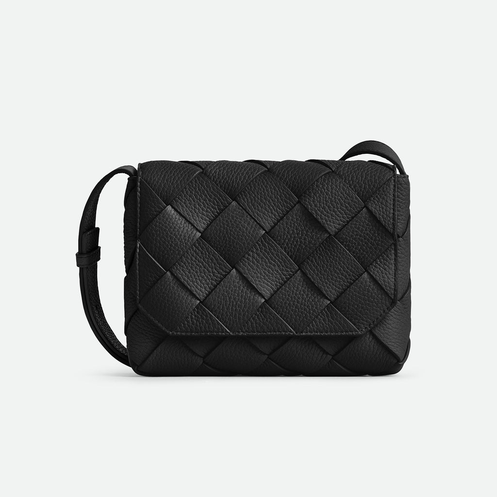 Bottega Veneta  Diago Women's And Men's Fashion Casual Leather Bag With Lychee Texture Magnetic Clasp And Braided Design Shoulder Bag And Crossbody Bag Bags 795637V4FV18803 #78344