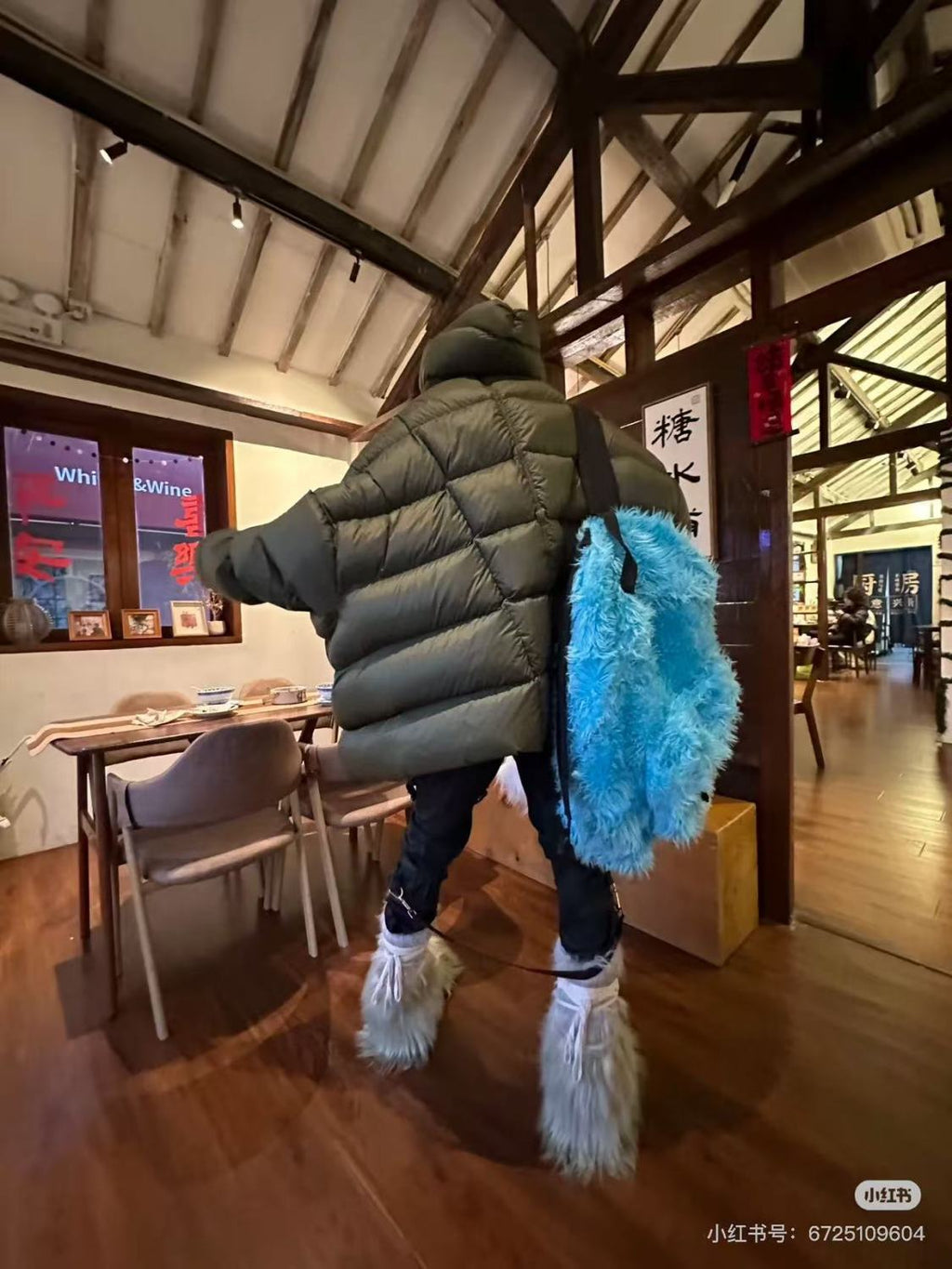 Rick Owens Women's Men's Fall And Winter Green Oversized Down Jacket Luxury Temperament Simple Trend Warm Down Jacket Ngvp #2498