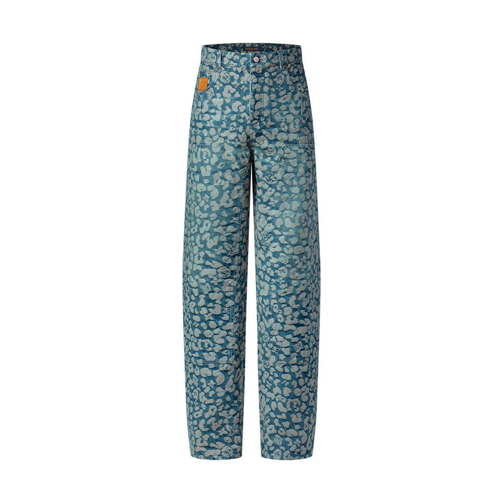 Louis Vuitton Jacquard Workwear Denim Pants 1AILS8 #335823