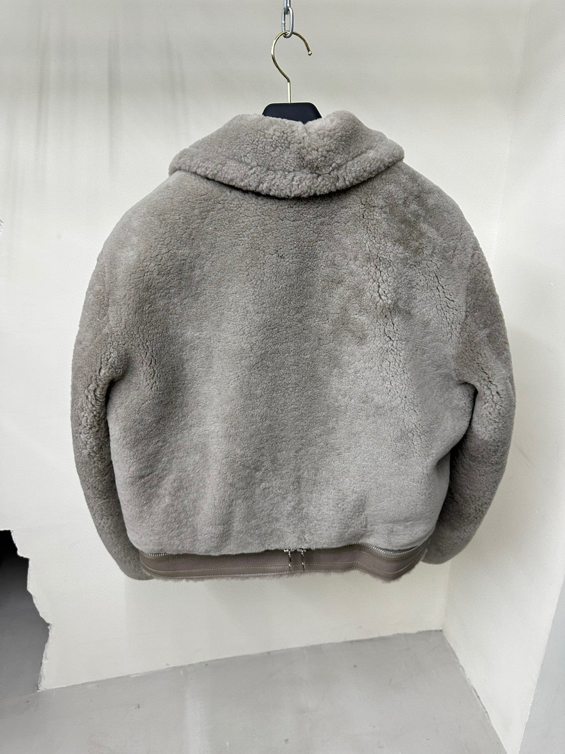 Louis Vuitton Removable Fur Leather Jacket Ngvp #5666