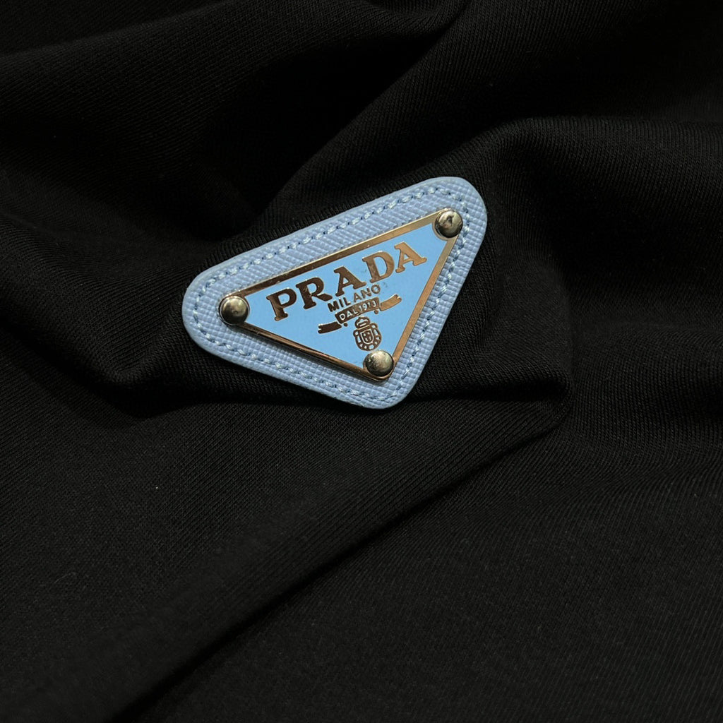 Prada Cotton round neck short sleeve T-shirt #96677
