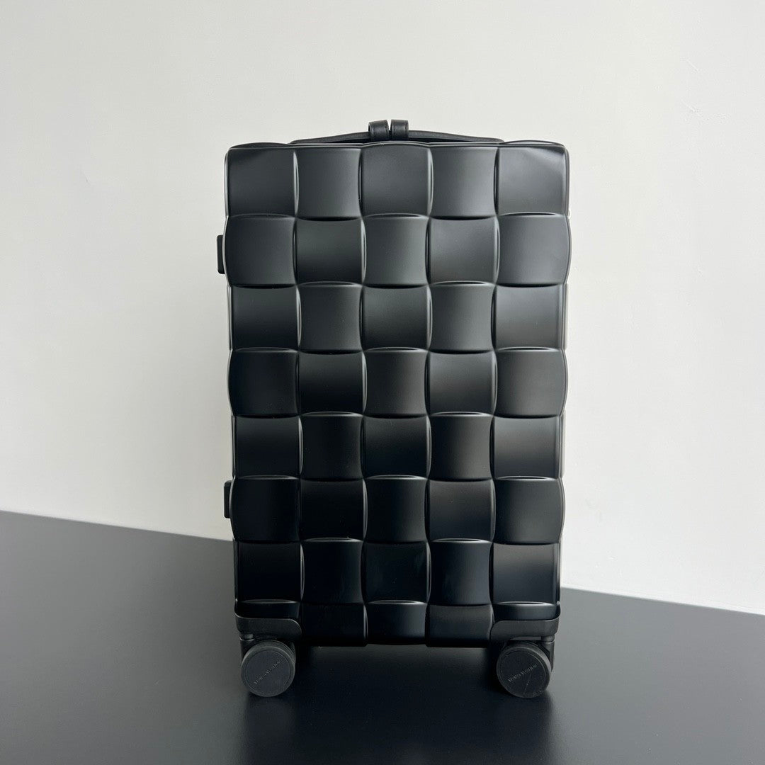 Bottega Veneta Odyssey Men's And Women's Locking Zipper Closure Polycarbonate Solid Color Luggage Trolley Case Bag #75332