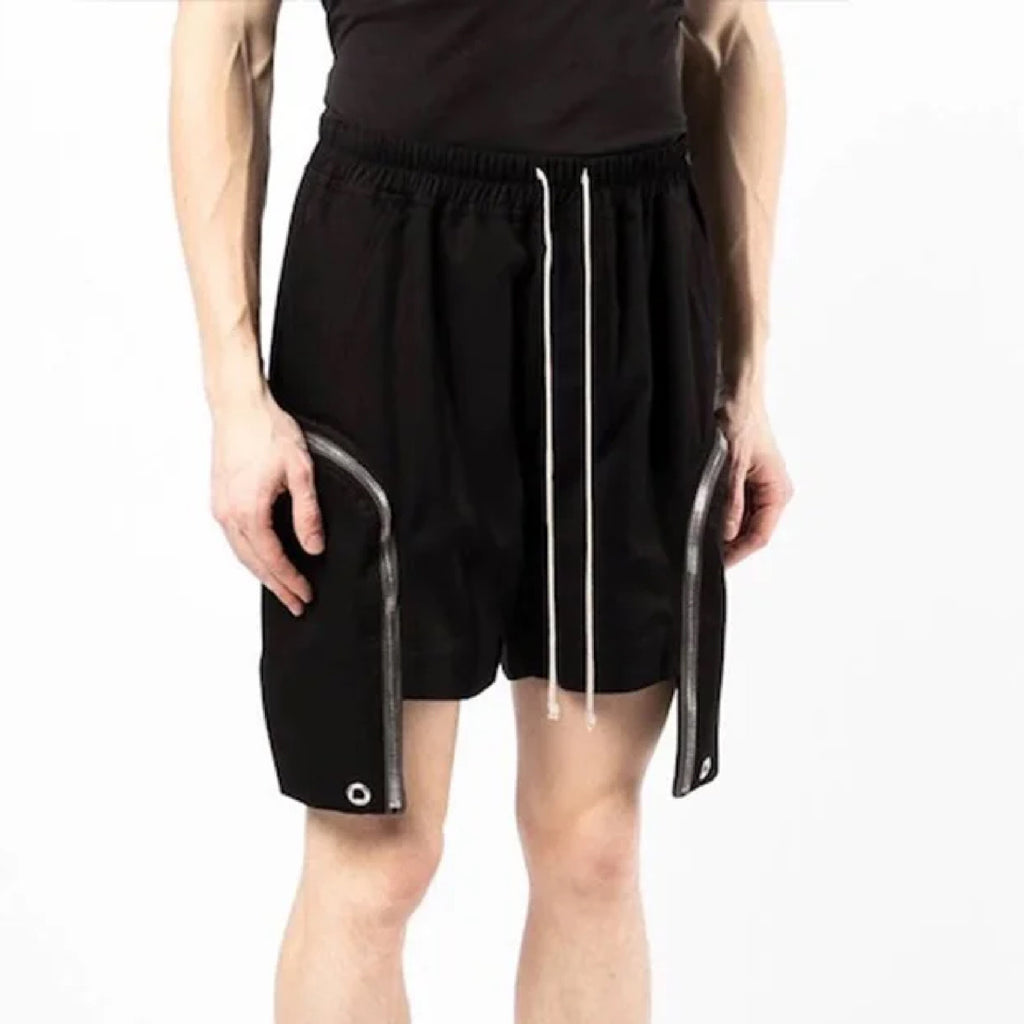 Rick Owens  Casual shorts with zippered large pockets #91112