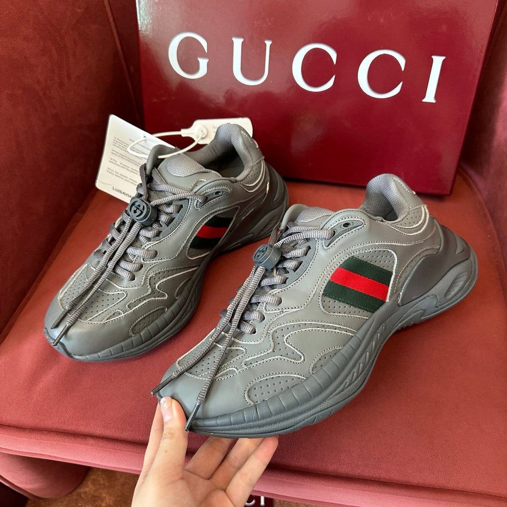 GUCCI Gucci 2.0 Sneaker in Mesh and Leather #380412
