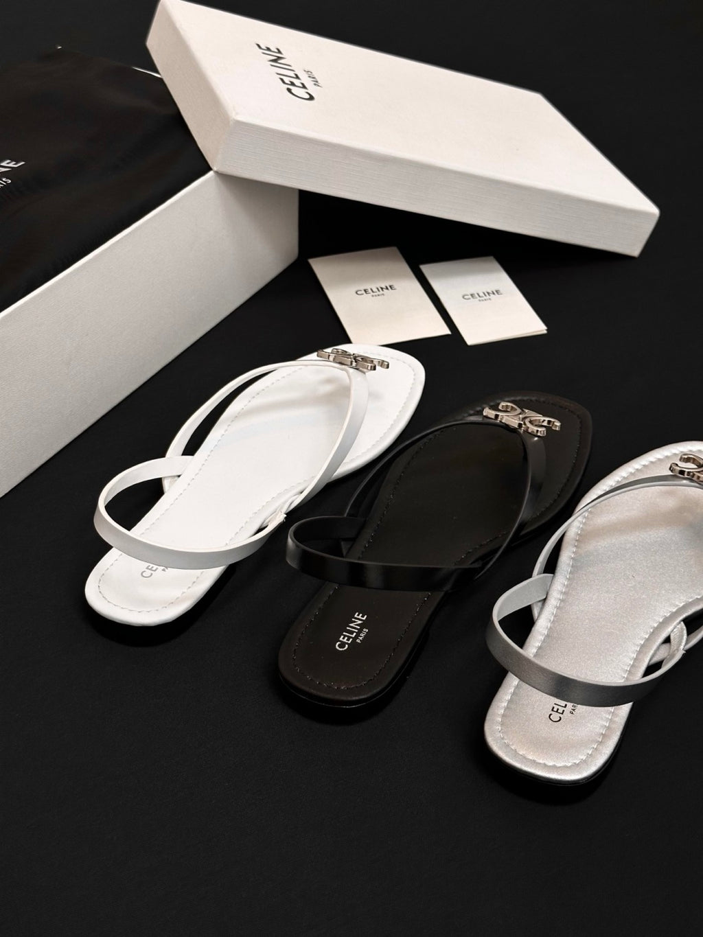CELINE BIKI SANDAL IN CALFSKIN #384469