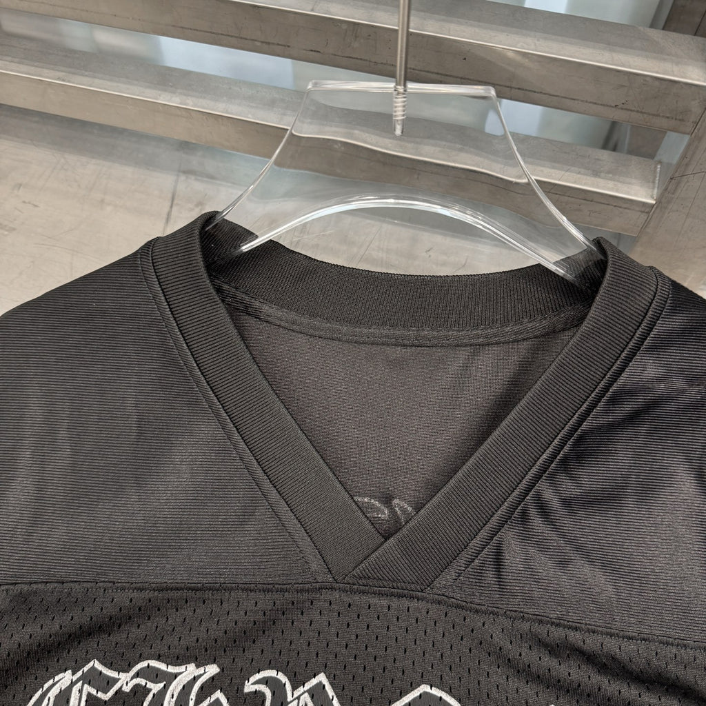 Chrome Hearts Men's Summer Solid Color Mesh Breathable Short Sleeve T-Shirt #76437