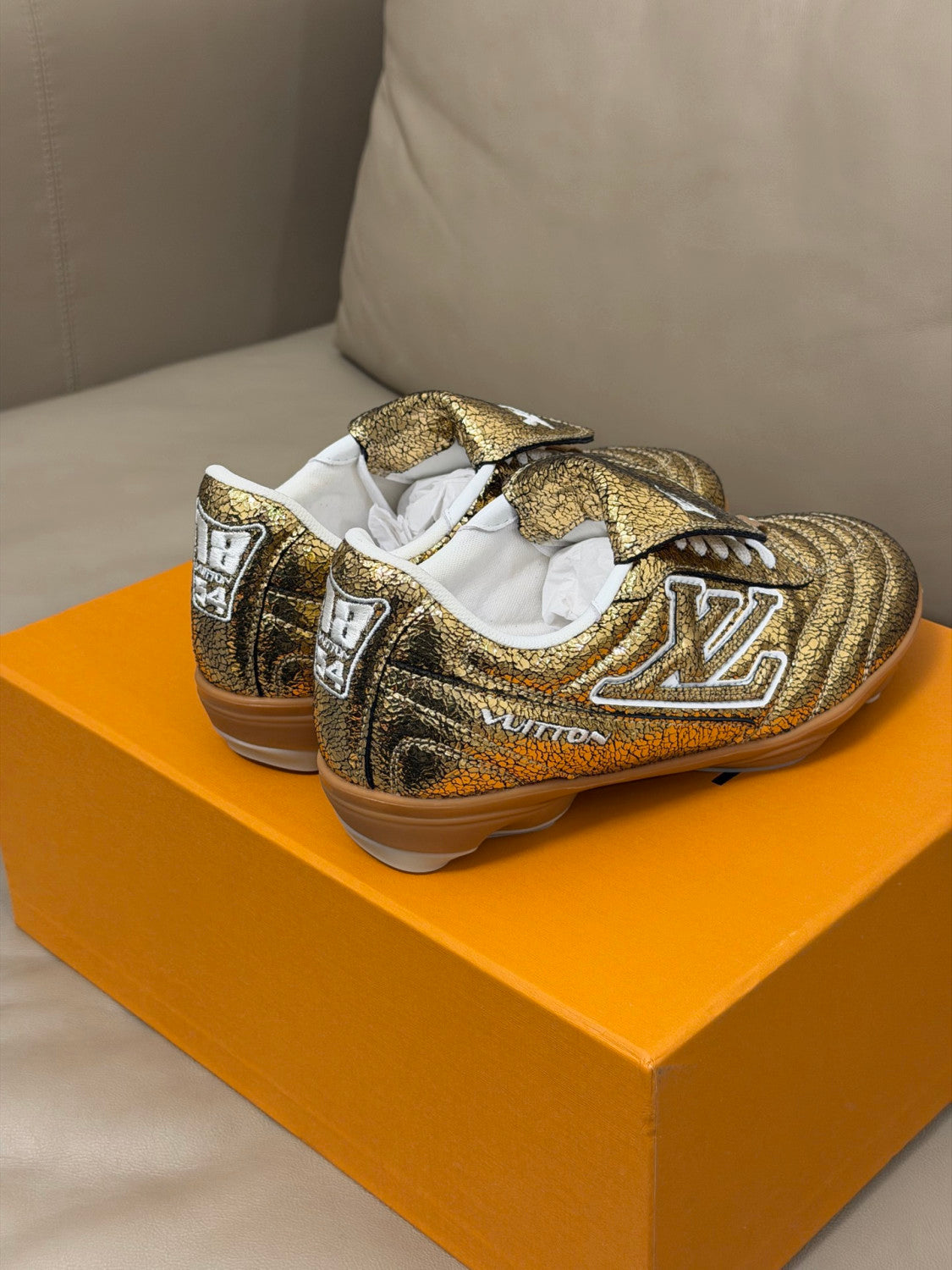 Louis Vuitton LV Footprint Soccer Sneaker  Shoes 1AJALP #336876