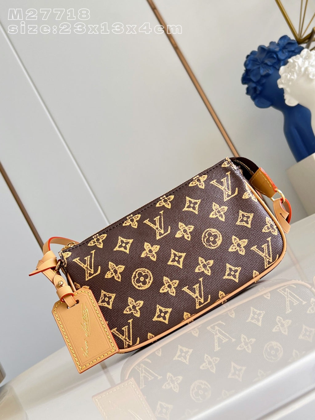 LOUIS VUITTON Pochette Accessoires Monogram Canvas Bags M27718 #377233