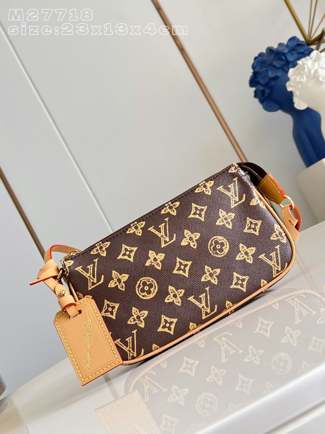 LOUIS VUITTON Pochette Accessoires Monogram Canvas Bags M27718 #377233