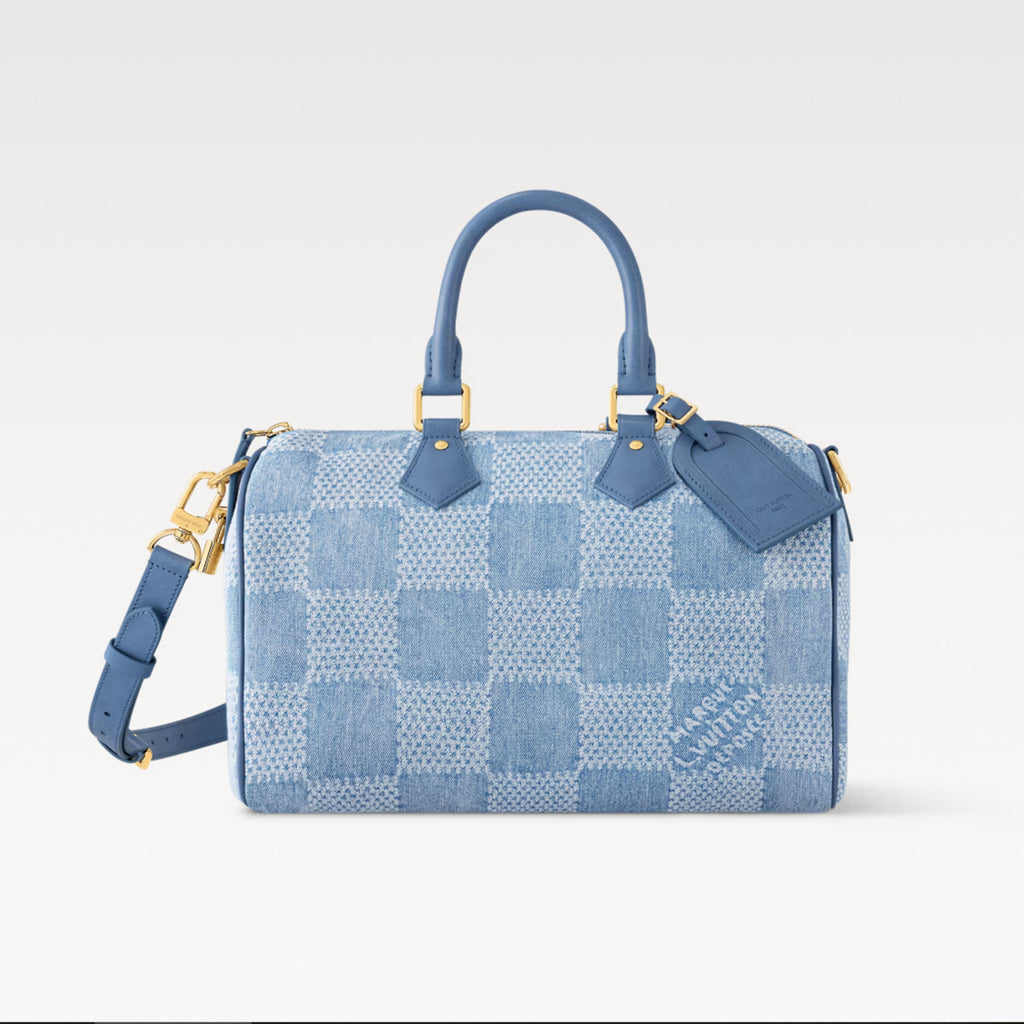 Louis Vuitton Speedy 30 Bandoulière Handbag Men's Women's Handbag Crossbody Canvas Leather Bag Fashion Luxury Bags N00203 #77279