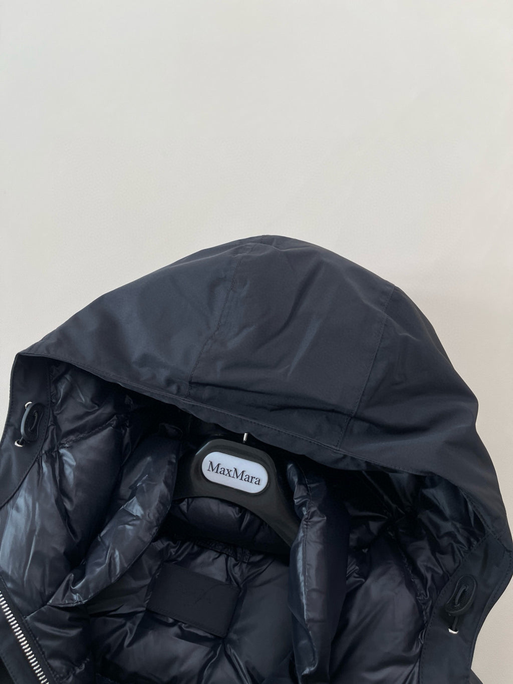 Prada Men's Fall/winter Fashion Casual Solid Color Hooded Zipper Single Button Windproof Down Jacket #79565