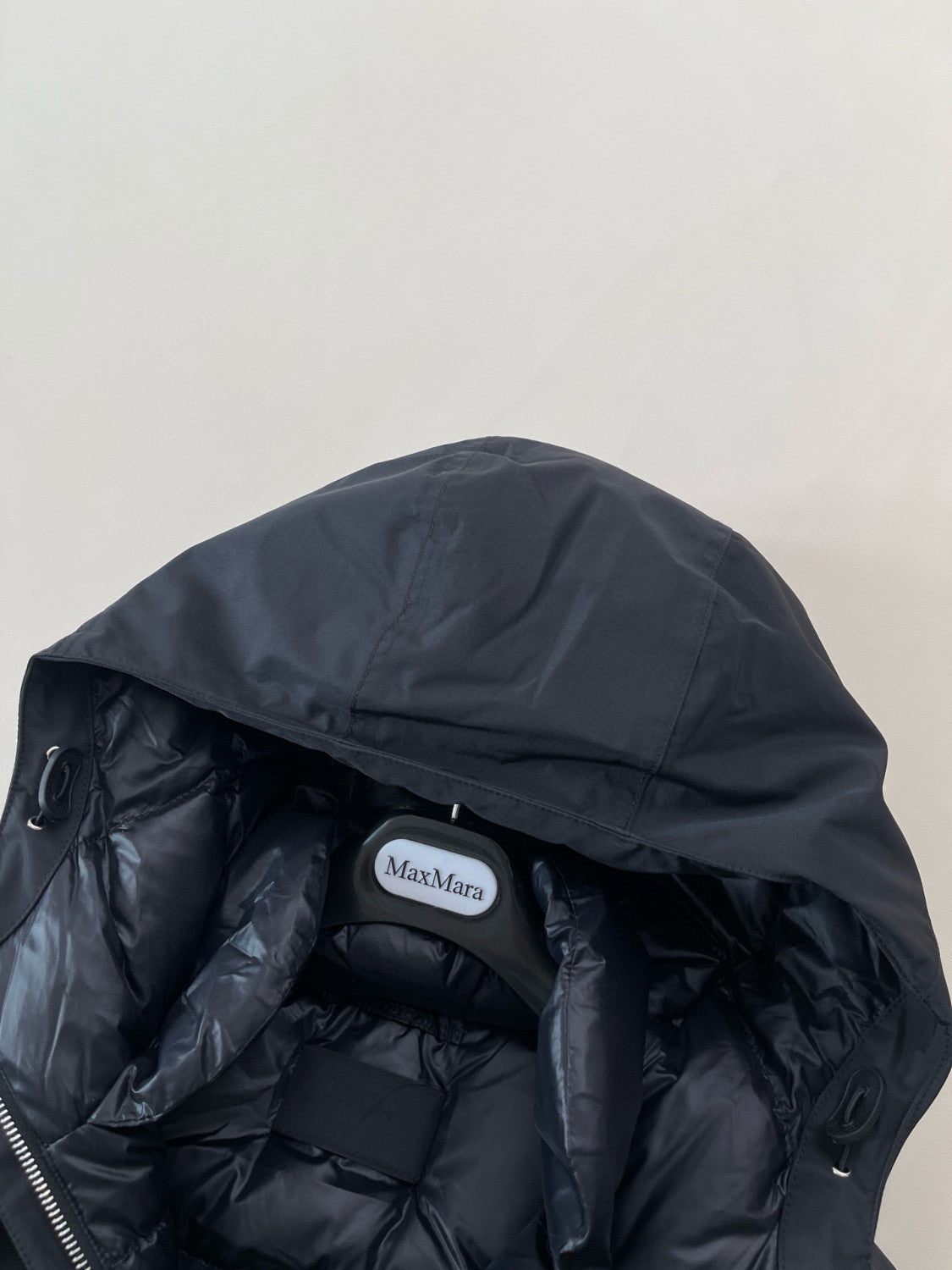Prada Men's Fall/winter Fashion Casual Solid Color Hooded Zipper Single Button Windproof Down Jacket #79565