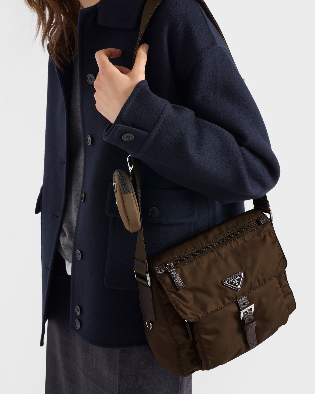 Prada Re-nylon Shoulder Bag #336095