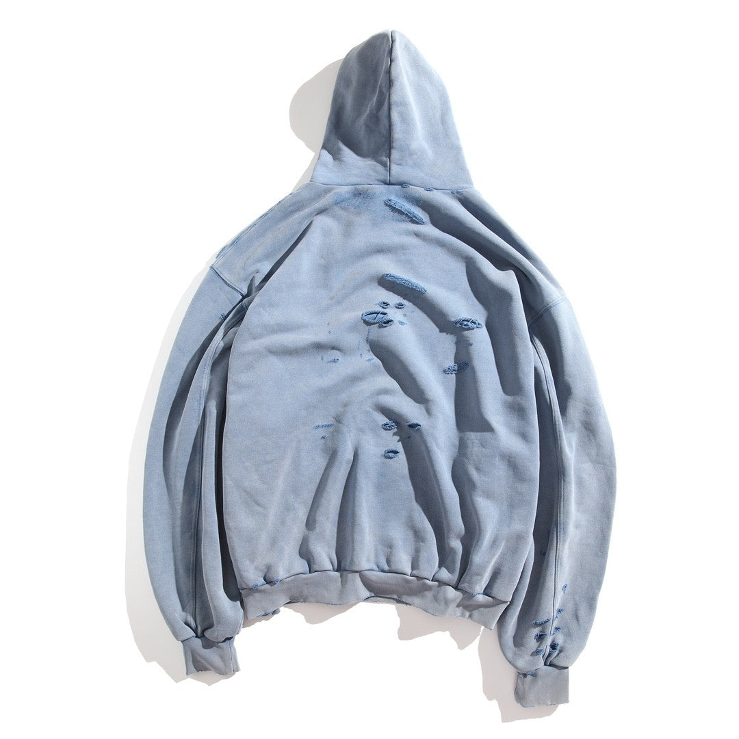 Balenciaga Men's And Women's Spring/Fall Fashion Casual Solid Color Letter Print Hooded Zipper and Hooded Pullover Long Sleeve Sweatshirt Jacket #78935