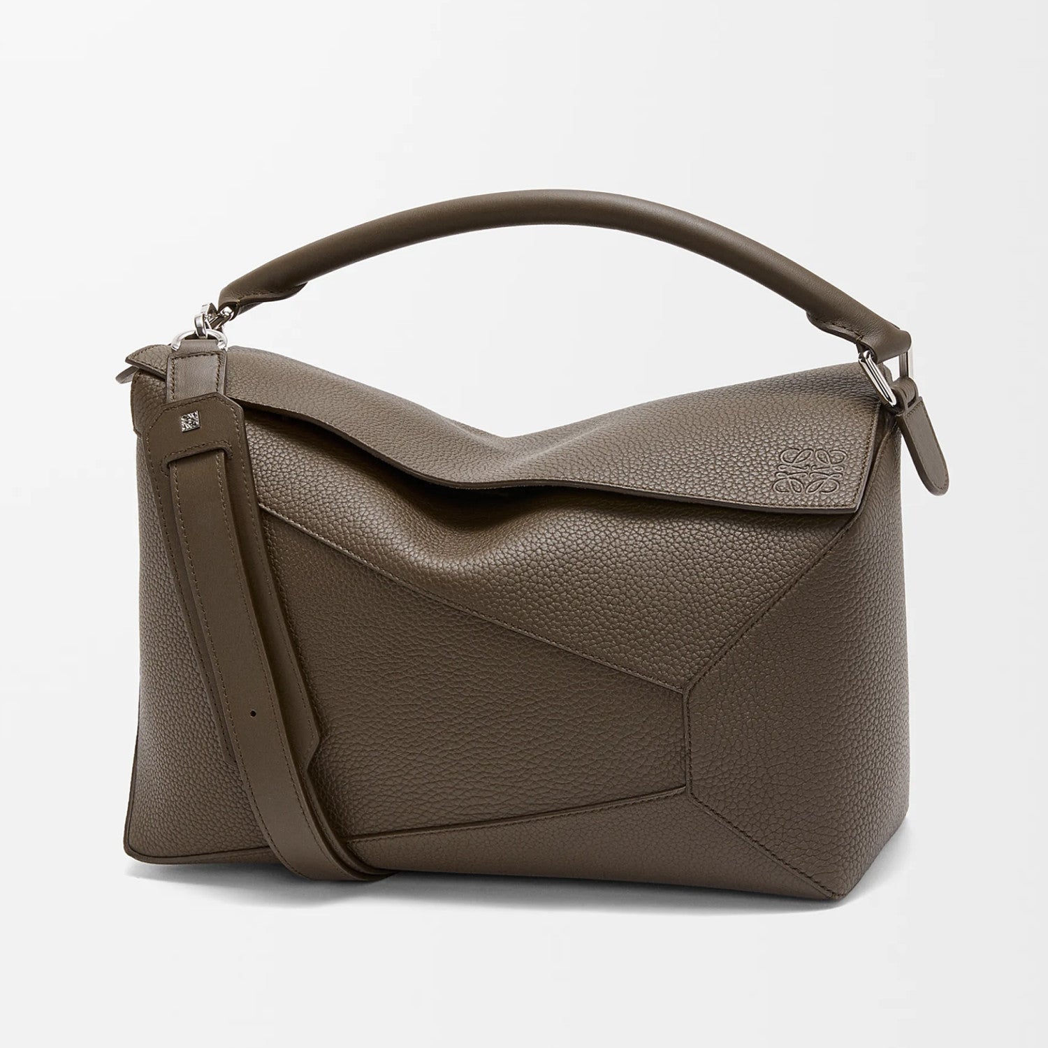 Loewe Women's Medium Grained Cowhide Puzzle Handbag Solid Color Patchwork Crossbody Bags Bag 0010896454 #76833