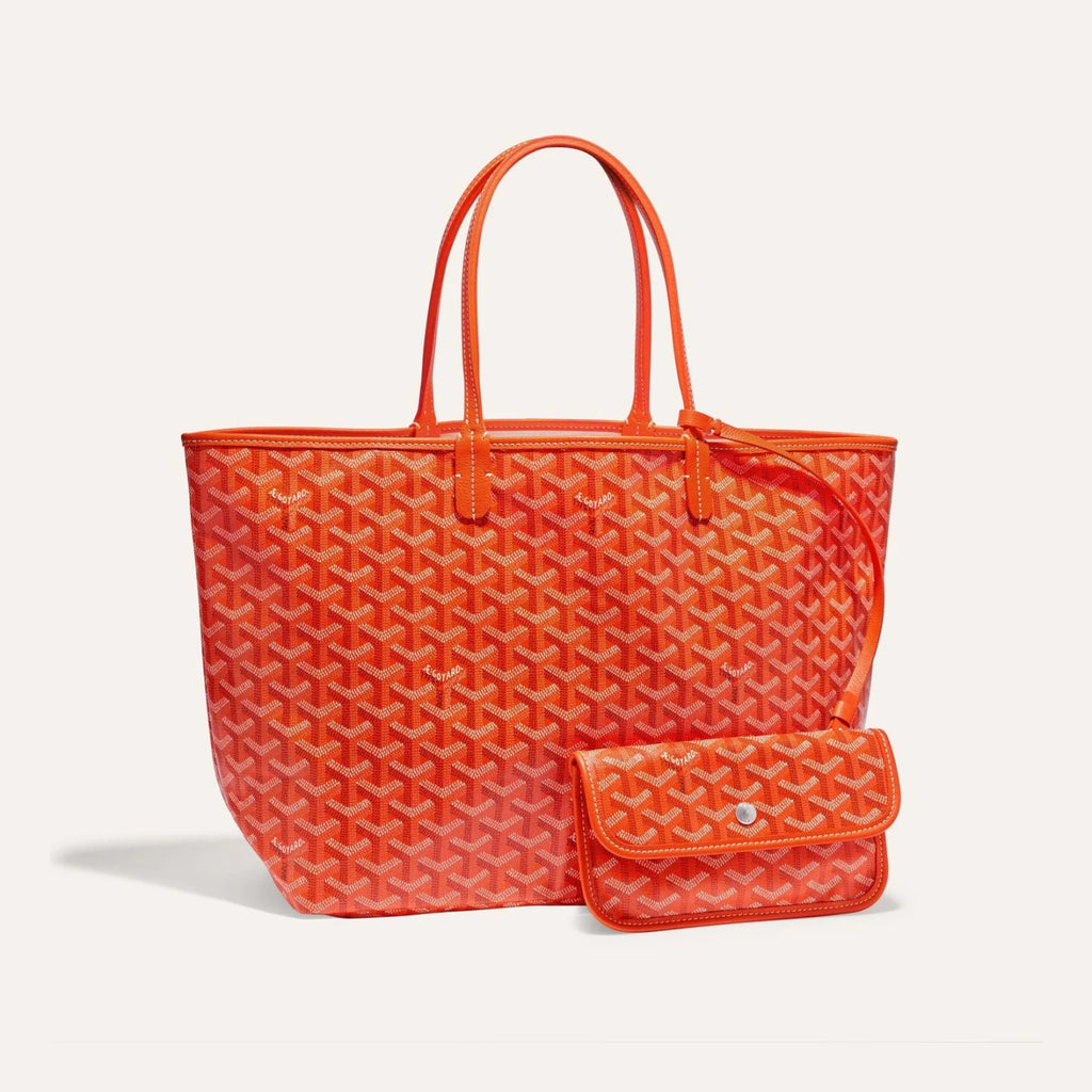 GOYARD Men's Women Saint Louis Handbag Y Full Print Casual Mother Bag Leather Shoulder Bag Tote Bags #77387