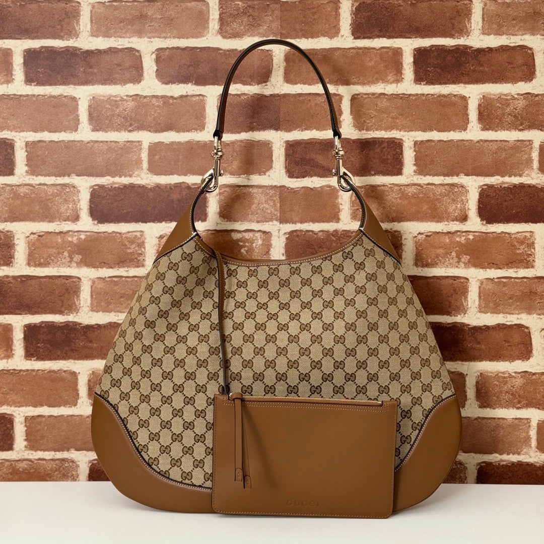 Gucci Body Women's Detachable Adjustable Shoulder Strap Magnetic Buckle Closure Canvas Shoulder Handbag Bag Bags #75725