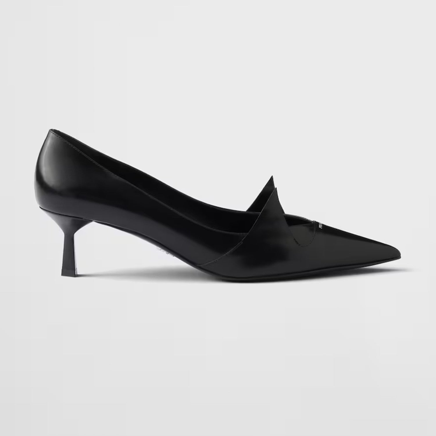 Prada Two-tone Brushed Leather Pumps Fashionable And Luxurious Pointed-toe High Heels  Shoes With Elegant Heel Height Of 5.5 Cm #81395