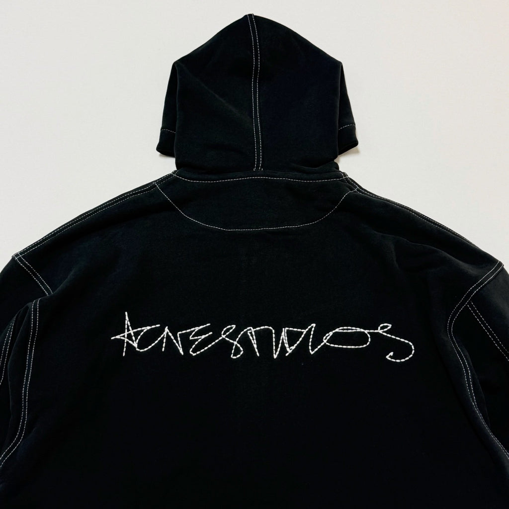 Acne Studios Hooded Zip-up Sweater Faded #333882