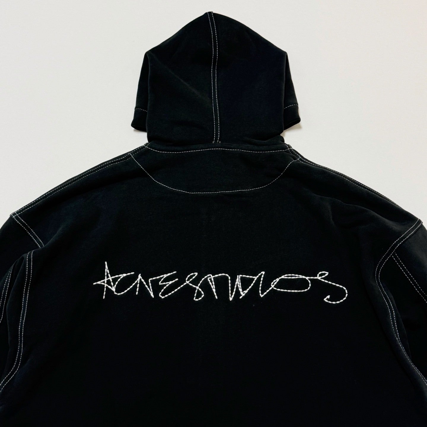 Acne Studios Hooded Zip-up Sweater Faded #333882