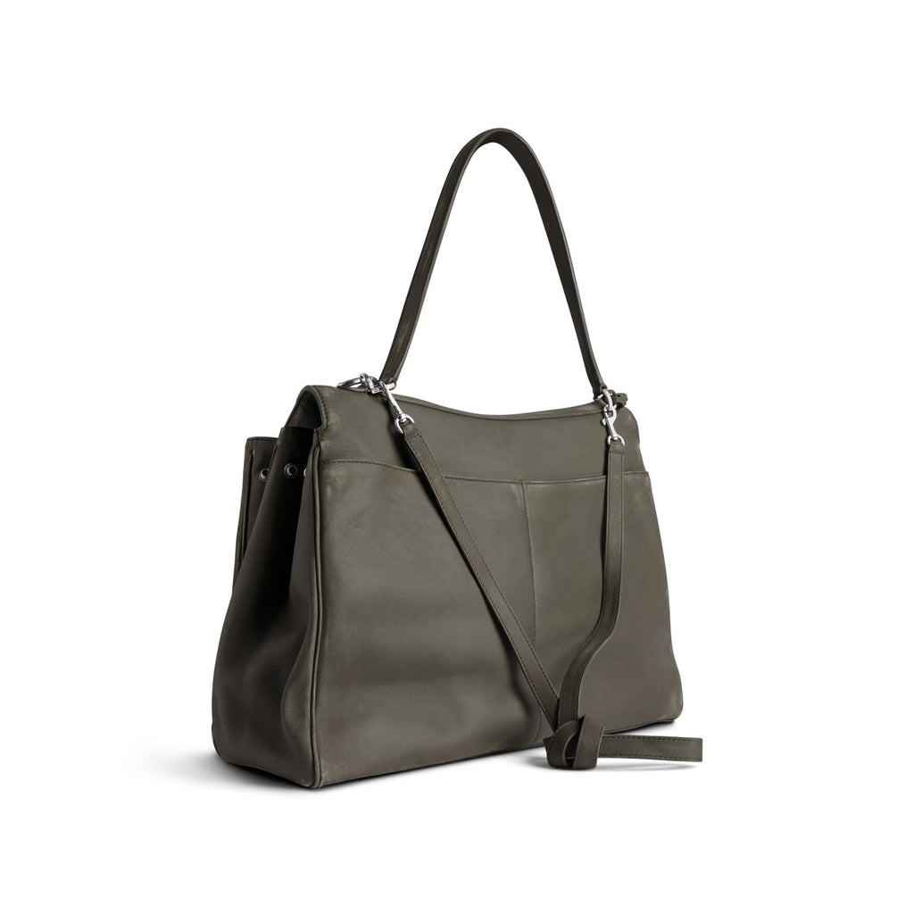 Balenciaga Rodeo Large Handbag Women's Men's Solid Fashion Leather Contour Gold Silver Metal Accessories Bags 7897442AA4V2621 Ngvp #1584