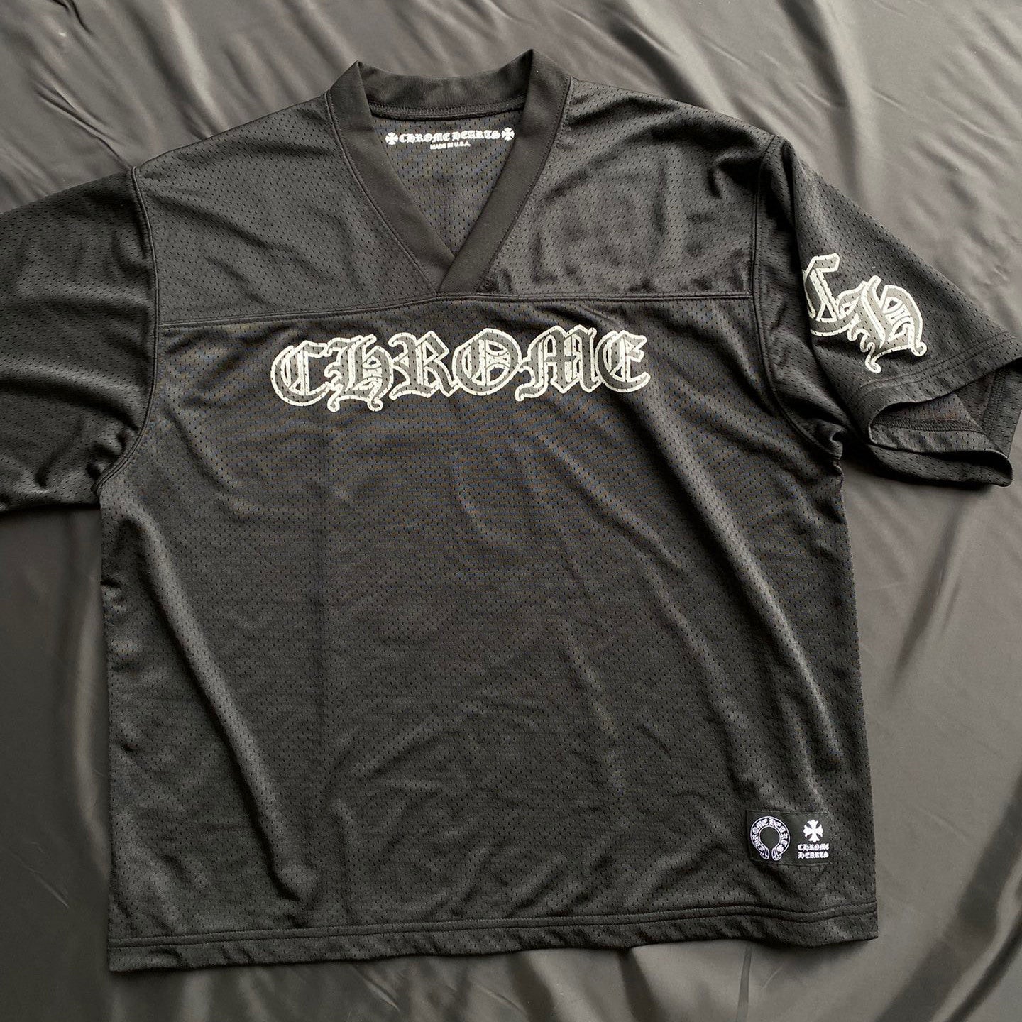 Chrome Hearts Sports Printed Breathable Short Sleeved T-shirt #96176