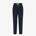 Brunello Cucinelli Men's Four-Season Drawstring Tie-Waist Plain-Colored Fitted Casual Linen Pants Ngvp #2296