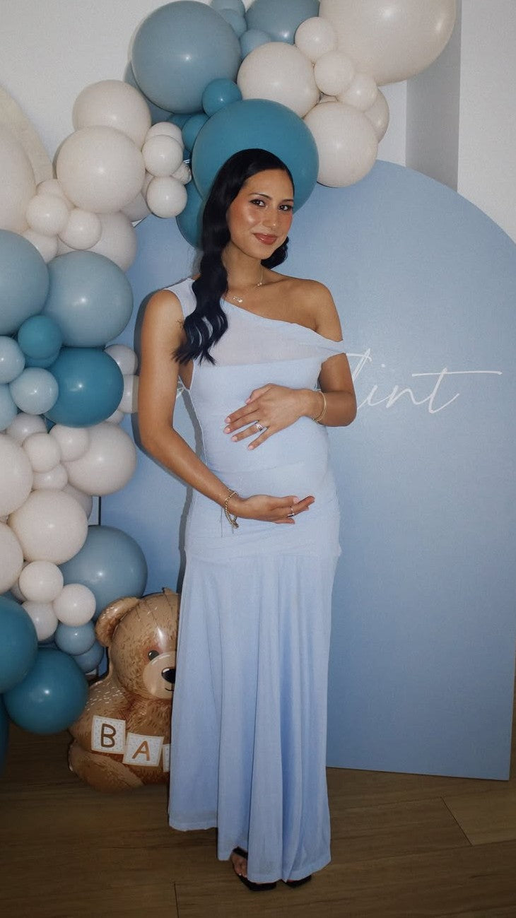 Malayah Maxi Dress - Blue