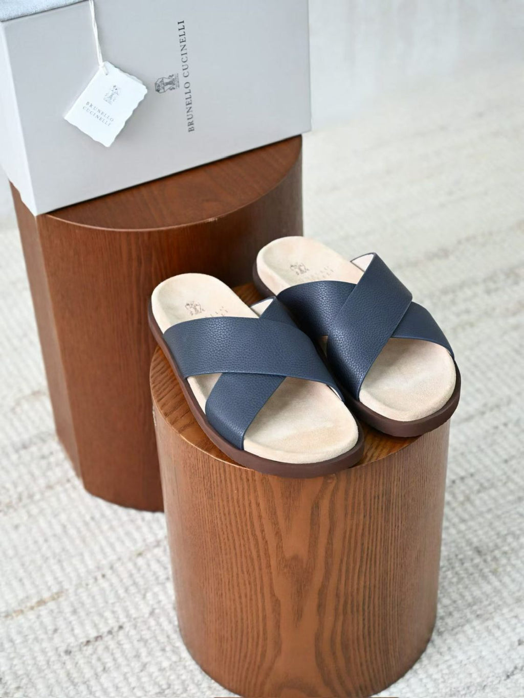 Brunello Cucinelli Leather Sandals #378896