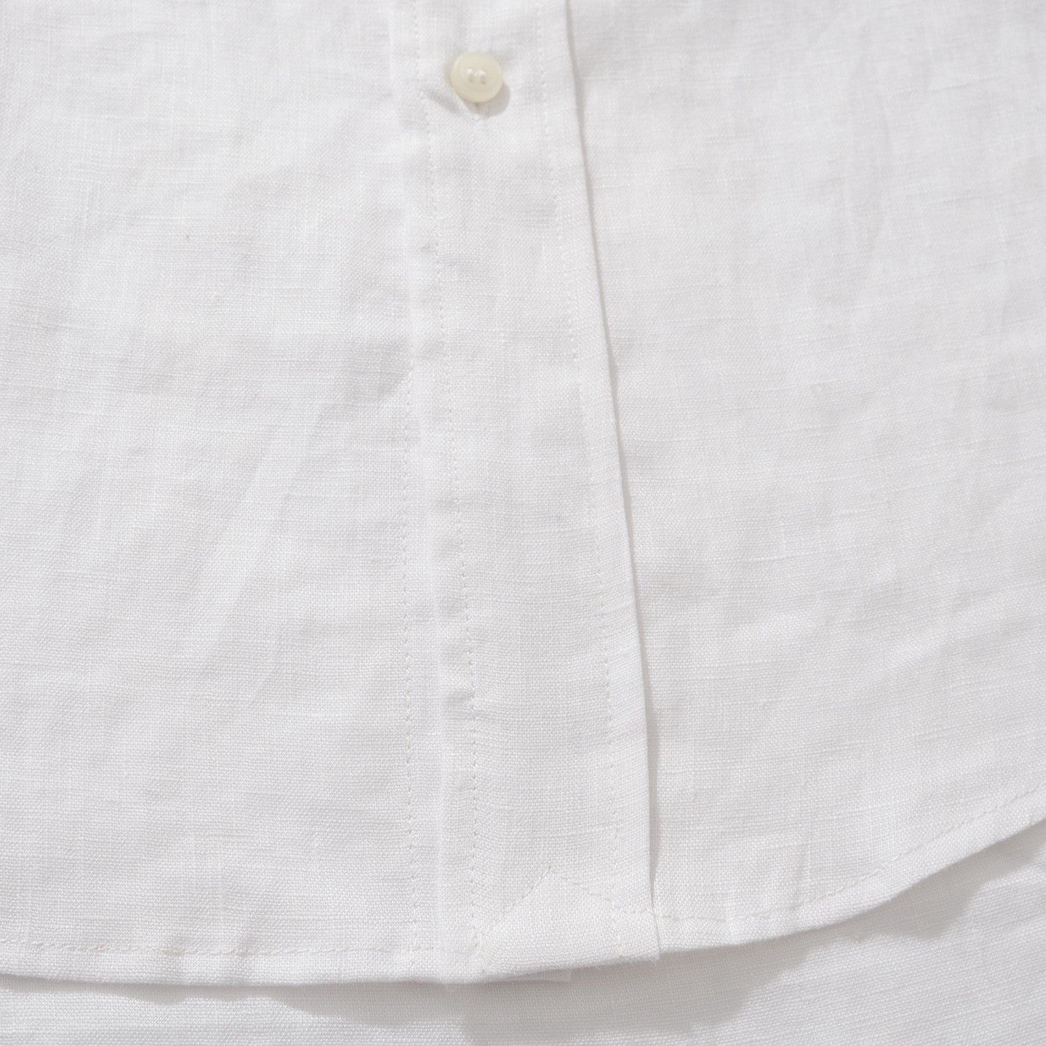 Ralph Lauren Men's Summer Solid Color Linen Fabric Single Breasted Long Sleeved Shirt #77822