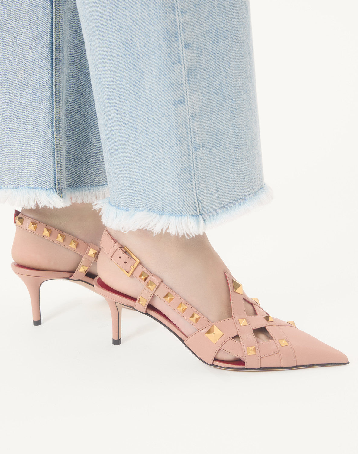 Valentino Women's Studdy Slingback Pumps #336908
