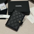 Chanel Caviar Quilted Passport Holder Black #334731