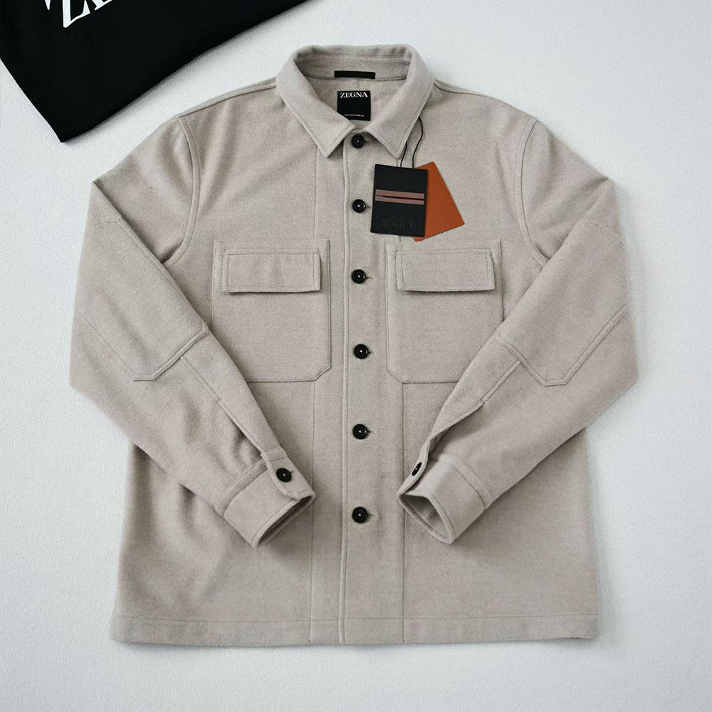 Zegna Oasi Cashmere Alba Overshirt #334676