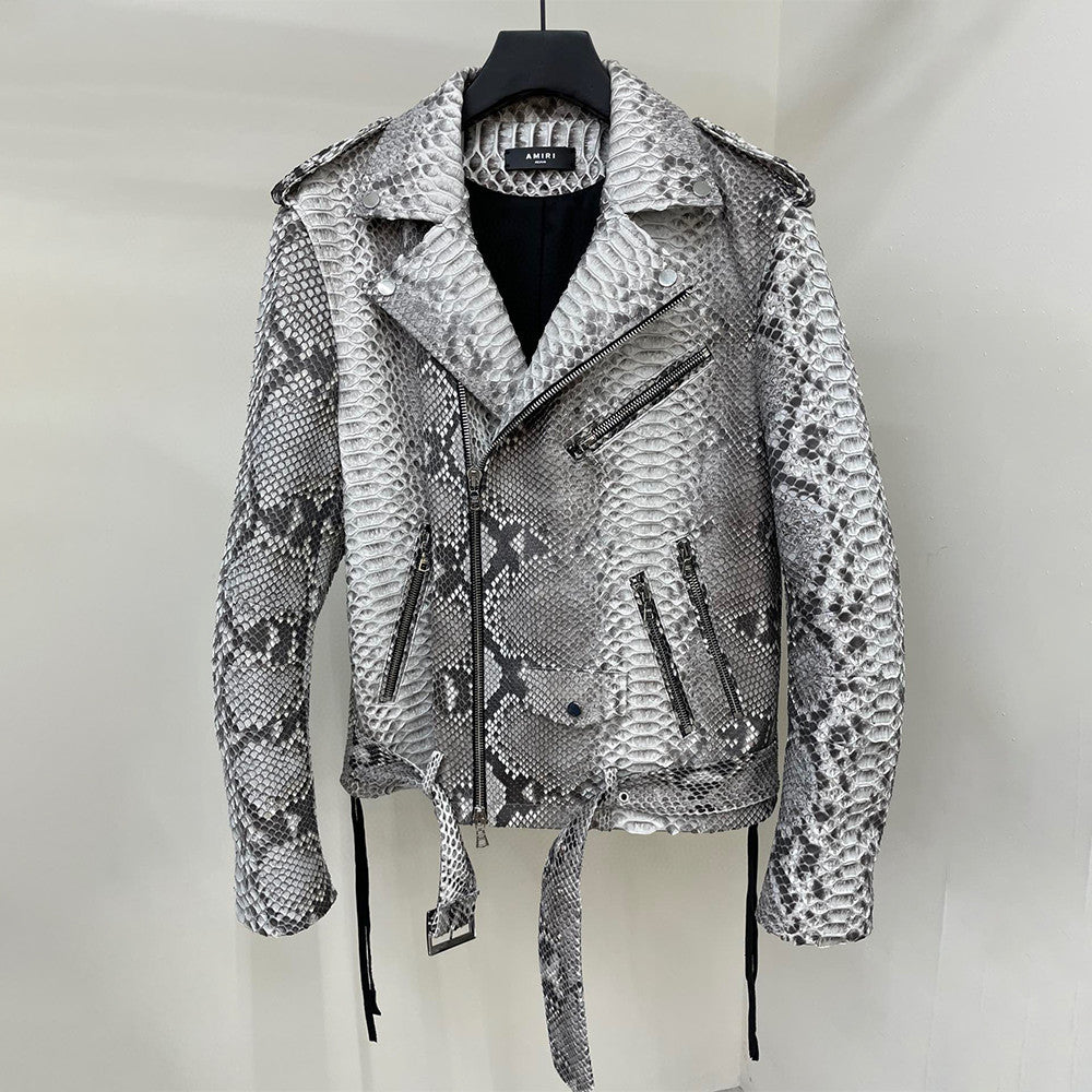 Amiri Leather Long Sleeve Jacket Coat Ngvp #6667