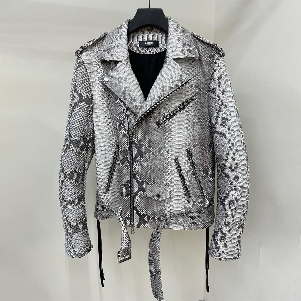 Amiri Leather Long Sleeve Jacket Coat Ngvp #6667