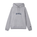 Mowalola Sweat Suit Sport Gray Suit Loose Cotton Men's And Women's Spring And Fall Casual Simple Embroidery Letters Hooded Sweatshirt Sweatpants Ngvp #1746