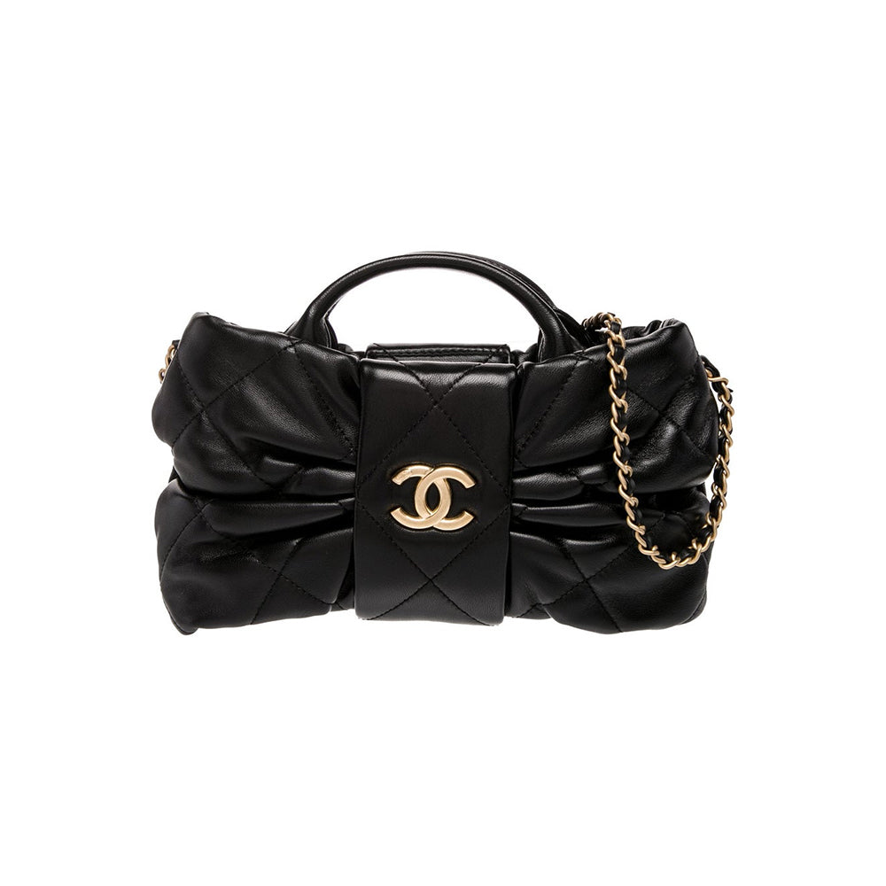 Chanel 25k Runway Bow Bag Bow Shaped Stylish And Unique Available In Medium And Small Sizes Bag Bags #197476