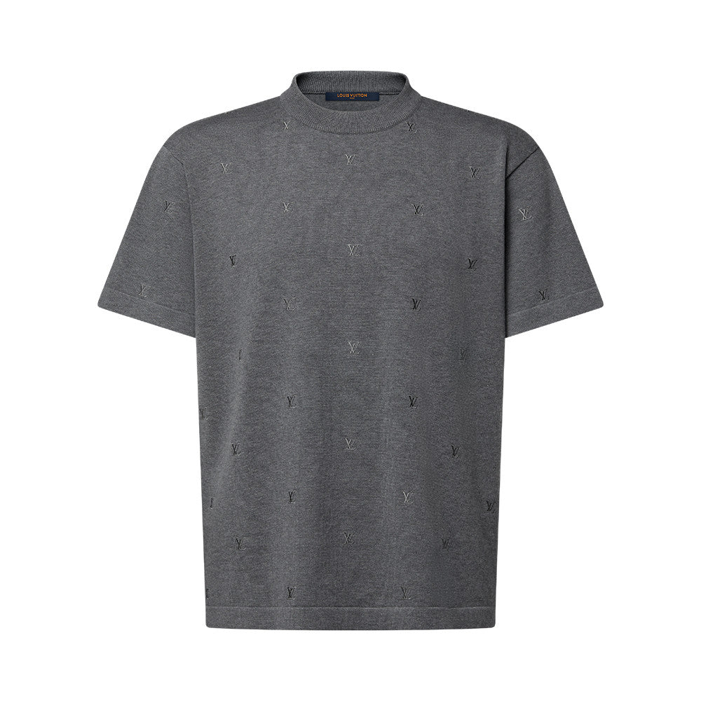 Louis Vuitton LV Blason Embroidered Short-Sleeved Crewneck #335682
