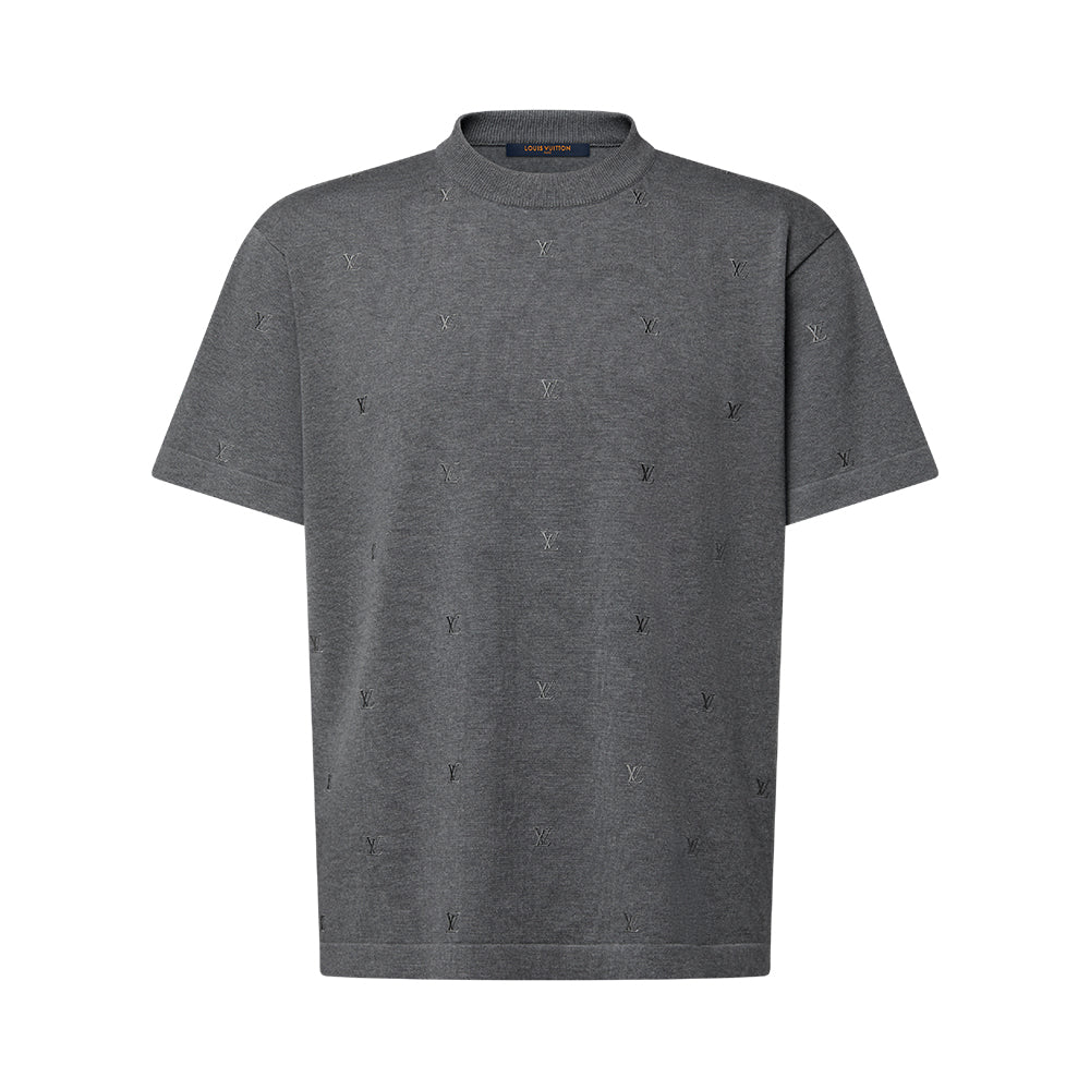Louis Vuitton LV Blason Embroidered Short-Sleeved Crewneck #335682