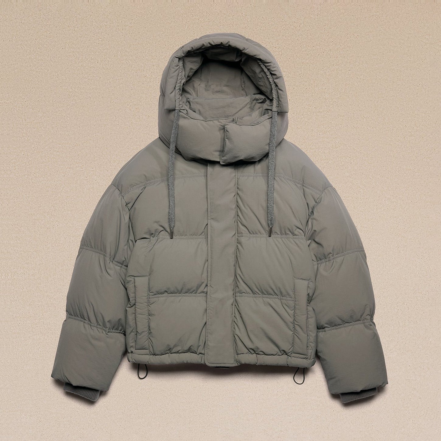 Ami  Men's And Women's Winter Solid Colour Hooded Casual Detachable Hat Puffer Down Jacket #97649