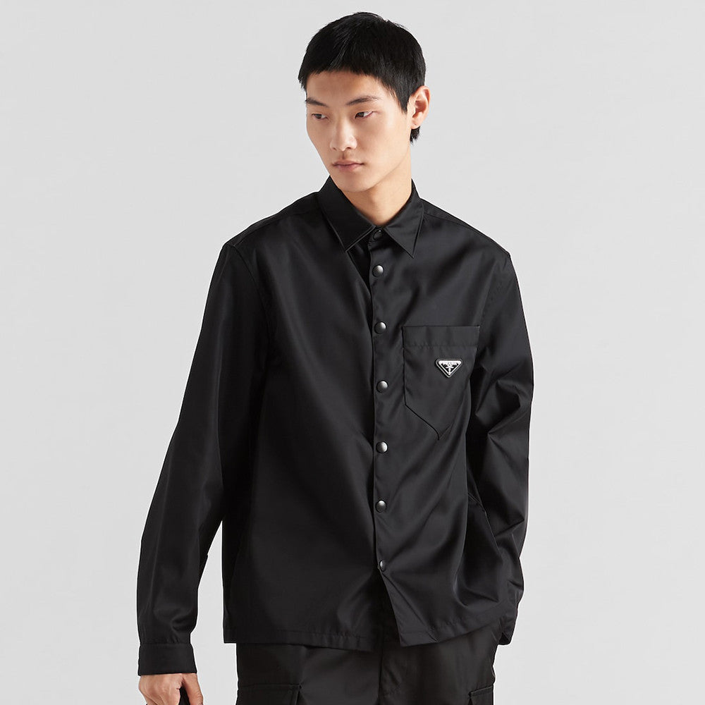 PRADA Black Re-nylon Shirt #375704