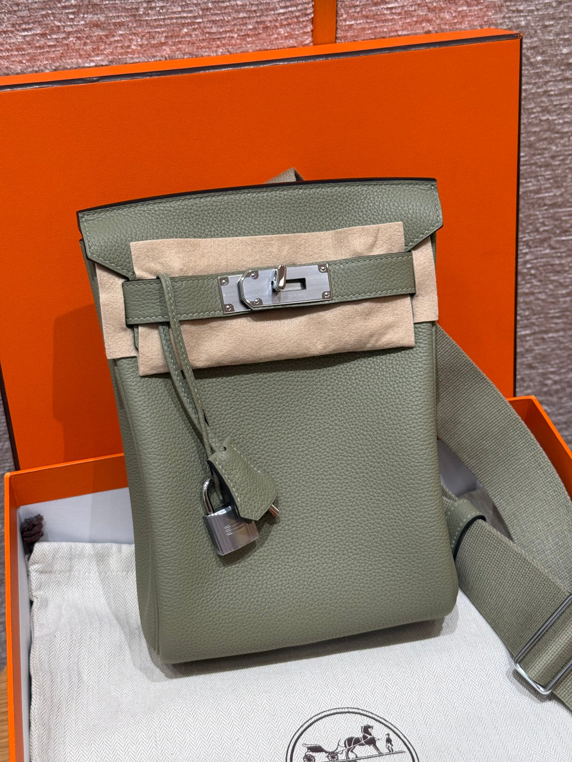 Hermes Hac A Dos Small Backpack 28cm Kelly-style Crossbody Bag Multiple Colors Shoulder Bag Togo From France Bags #196034