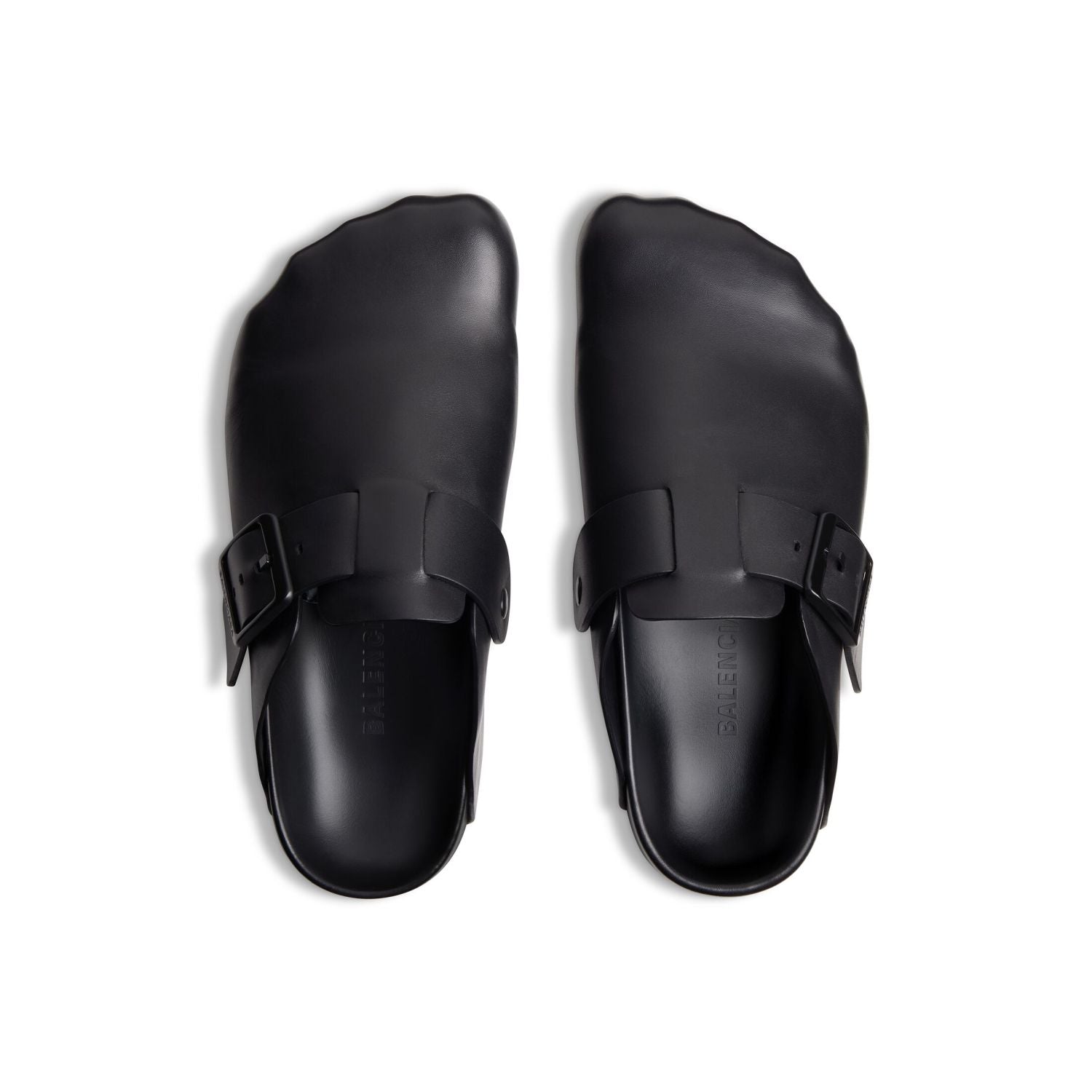 Balenciaga Sunday Men's Mueller Shoes Cowhide Flat Birkenstocks Cork Retro Solid Color Fashion Trend Casual Shoes Slippers Ngvp #1972