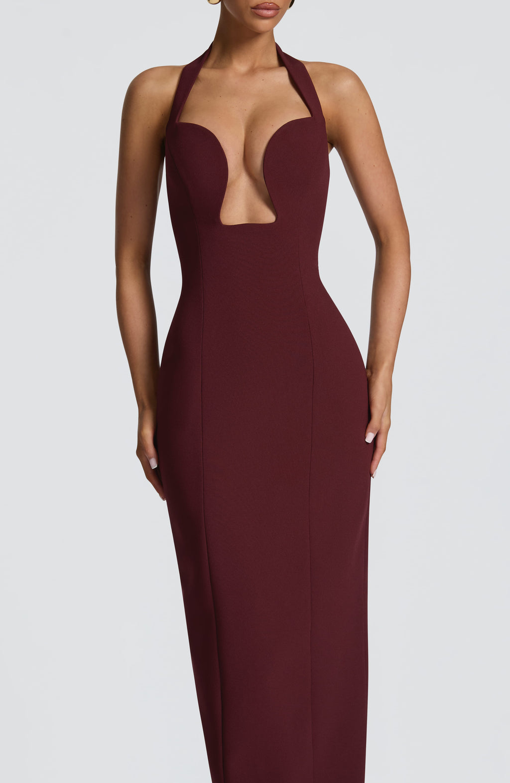 Charlotte Maxi Dress - Cherry Lacquer