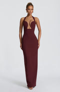 Charlotte Maxi Dress - Cherry Lacquer